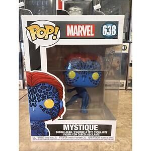 Funko Pop! Vinyl: Marvel - Mystique #638 w/Protector